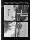 Street sign feature (4 Negatives) (June 19, 1958) [Sleeve 32, Folder c, Box 15]